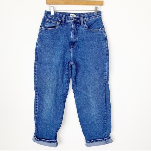 VINTAGE CHEROKEE High Waist Stretchy Ankle Jeans 6 Mom Jeans Casual Retro - Picture 4 of 7